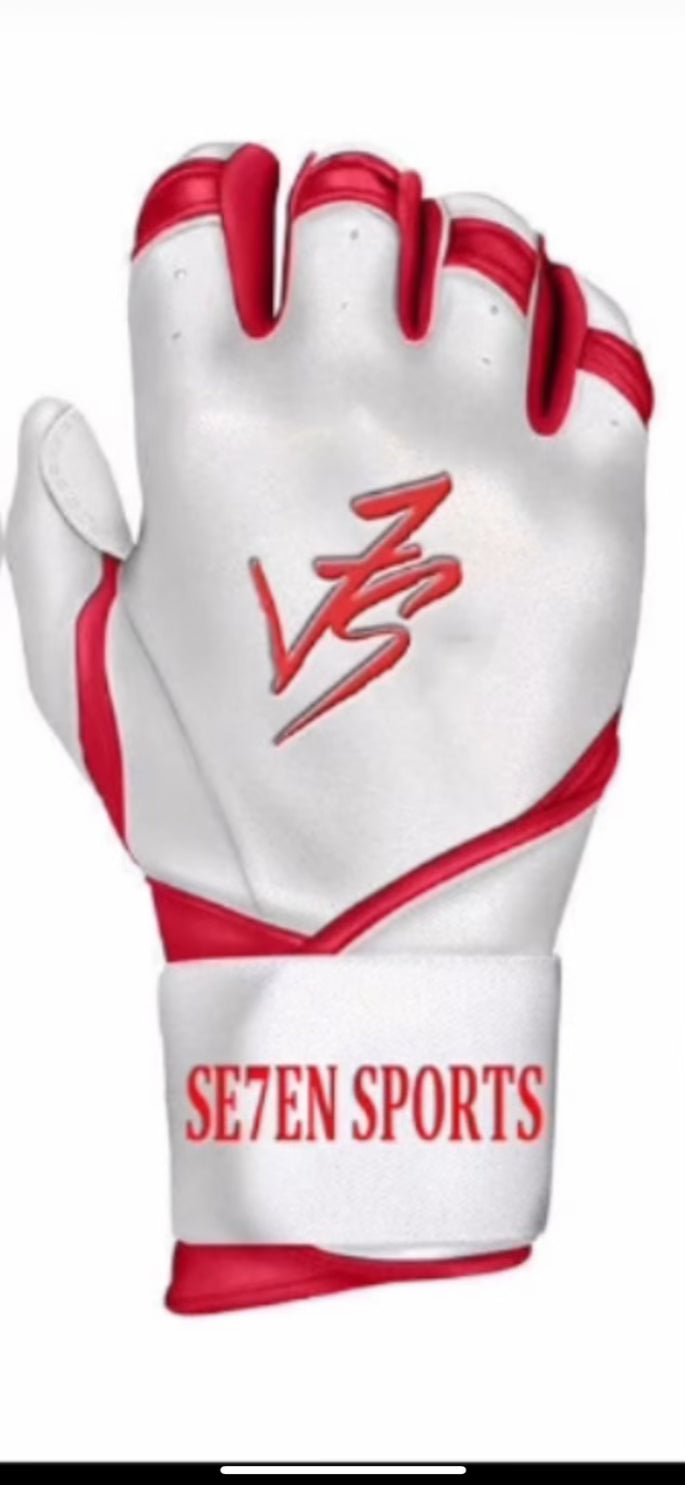 Candy Cane Batting Gloves